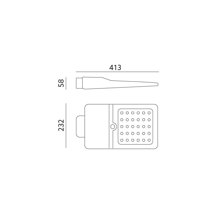 Lampa uliczna parkingowa solarna z czujnikiem ruchu i zmierzchu LED 15W LSLS15W Tracon Electric 1600lm parkowa z akumulatorem barwa neutralna