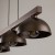 OSLO BROWN Lampa wisząca 3 6299 TK Lighting Brązowy, Orzech Brązowy
