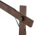 OSLO BROWN Lampa podłogowa 1 6319 TK Lighting Brązowy, Orzech Brązowy