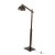 OSLO BROWN Lampa podłogowa 1 6319 TK Lighting Brązowy, Orzech Brązowy