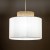 DUO WHITE JUTA Lampa wisząca 1 1856 TK Lighting Biały Biały, Juta