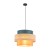 TRIO JUTA Lampa wisząca 1 2758 TK Lighting Czarny Multikolor