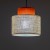 DUO JUTA BROWN Lampa wisząca 1 2785 TK Lighting Czarny Juta