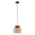 DUO JUTA BROWN Lampa wisząca 1 2785 TK Lighting Czarny Juta