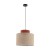 DUO JUTA BROWN Lampa wisząca 1 3139 TK Lighting Czarny Juta