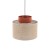 DUO JUTA BROWN Lampa wisząca 1 3139 TK Lighting Czarny Juta