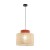 DUO JUTA BROWN Lampa wisząca 1 3139 TK Lighting Czarny Juta