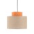 DUO JUTA ORANGE Lampa wisząca 1 3227 TK Lighting Czarny Juta, Pomarańczowy