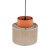 DUO JUTA ORANGE Lampa wisząca 1 3255 TK Lighting Czarny Juta, Pomarańczowy