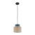 DUO JUTA GREEN Lampa wisząca 1 3257 TK Lighting Czarny Juta, Zielony