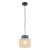 DUO JUTA GREEN Lampa wisząca 1 3257 TK Lighting Czarny Juta, Zielony