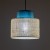 DUO JUTA GREEN Lampa wisząca 1 3257 TK Lighting Czarny Juta, Zielony