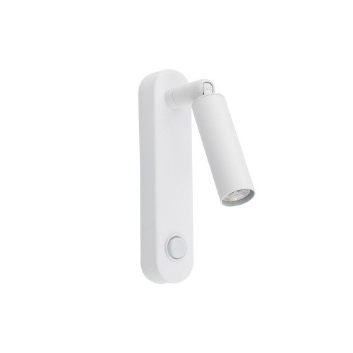 ENZO LONG WHITE Kinkiet 1 6620 TK Lighting Biały Biały