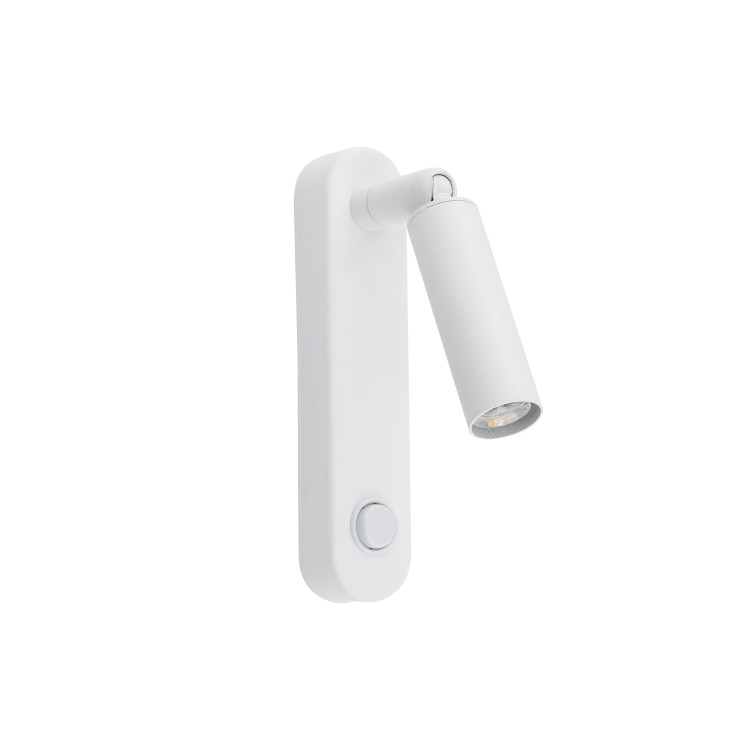 ENZO LONG WHITE Kinkiet 1 6620 TK Lighting Biały Biały