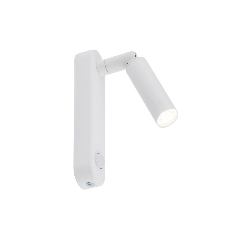 ENZO LONG WHITE Kinkiet 1 6620 TK Lighting Biały Biały