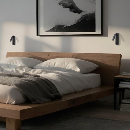 ENZO LONG BLACK Kinkiet 1 6621 TK Lighting Czarny Czarny