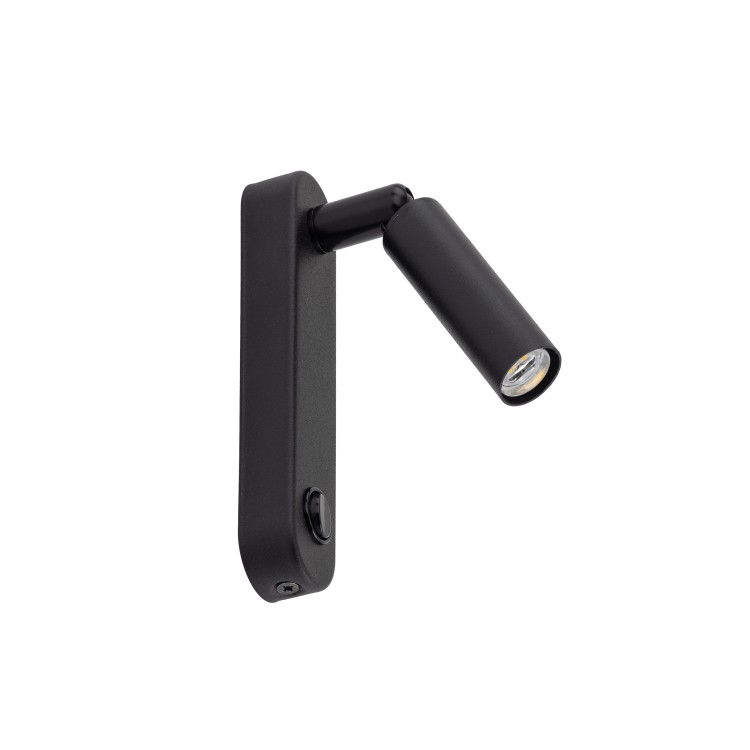 ENZO LONG BLACK Kinkiet 1 6621 TK Lighting Czarny Czarny