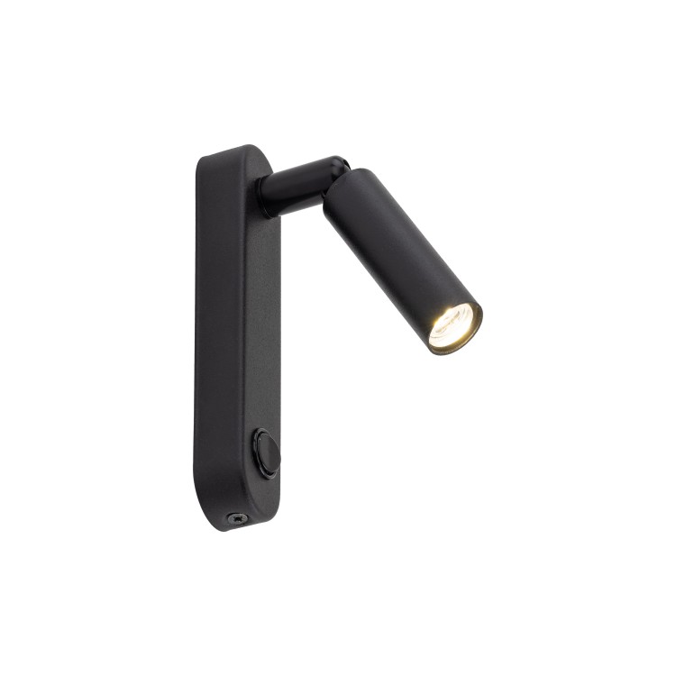 ENZO LONG BLACK Kinkiet 1 6621 TK Lighting Czarny Czarny