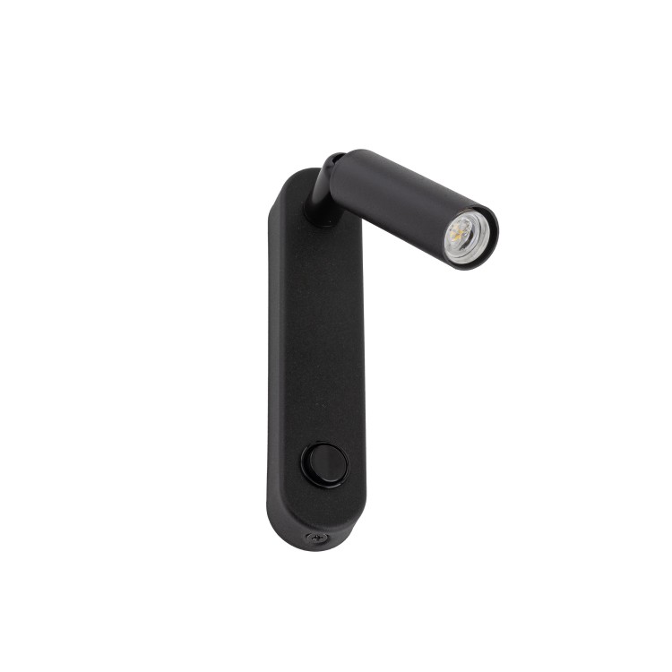 ENZO LONG BLACK Kinkiet 1 6621 TK Lighting Czarny Czarny