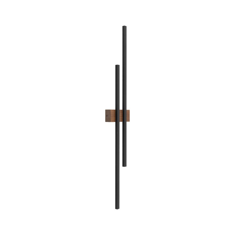 FLASH WOOD ORZECH Kinkiet 2 LED 6628 TK Lighting Orzech, Czarny