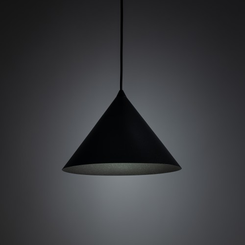 CONO BLACK Lampa wisząca 1 M 6630 TK Lighting Czarny Czarny
