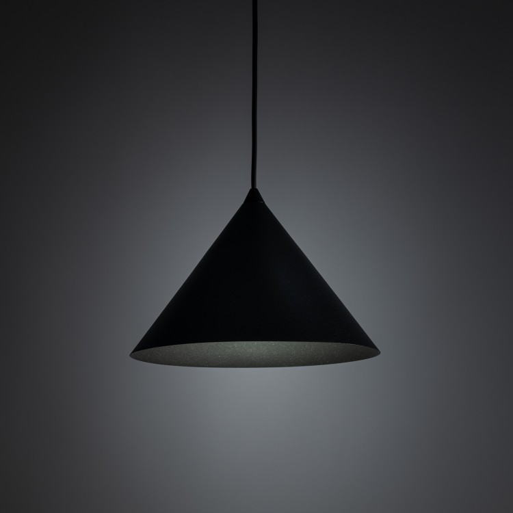 CONO BLACK Lampa wisząca 1 M 6630 TK Lighting Czarny Czarny