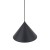 CONO BLACK Lampa wisząca 1 M 6630 TK Lighting Czarny Czarny