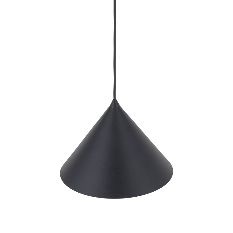 CONO BLACK Lampa wisząca 1 M 6630 TK Lighting Czarny Czarny