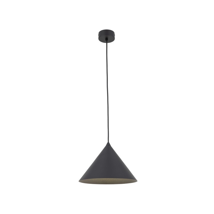 CONO BLACK Lampa wisząca 1 M 6630 TK Lighting Czarny Czarny