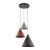 CONO MIX Lampa wisząca 3 SML 6633 TK Lighting Czarny Beżowy, Czarny