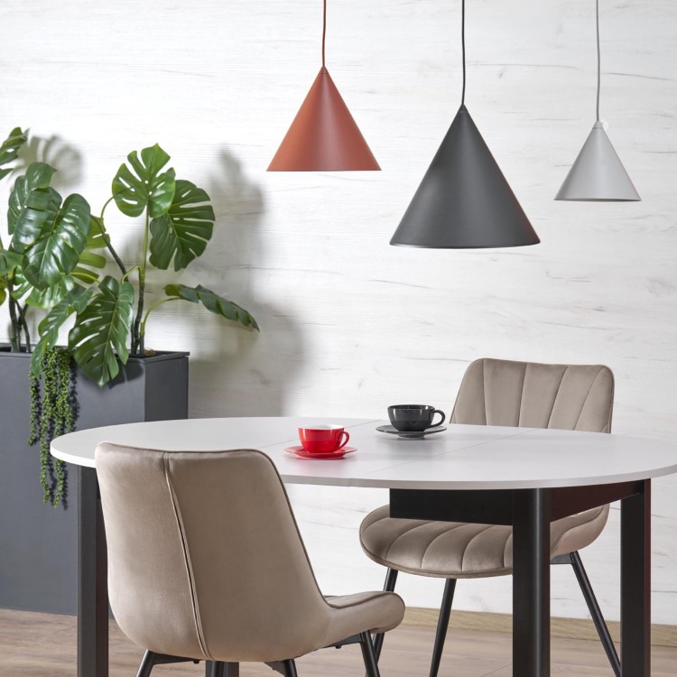 CONO MIX Lampa wisząca 3 SML 6633 TK Lighting Czarny Beżowy, Czarny