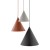 CONO MIX Lampa wisząca 3 SML 6633 TK Lighting Czarny Beżowy, Czarny