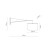 GLORII BLACK Kinkiet 1 6639 TK Lighting Czarny Czarny