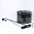 GLORII BLACK Kinkiet 1 6639 TK Lighting Czarny Czarny