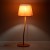 NICOLA ORANGE Lampka nocna 1 S 6640 TK Lighting Pomarańczowy Pomarańczowy