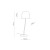 NICOLA YELLOW Lampka nocna 1 S 6641 TK Lighting Żółty Żółty