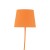 NICOLA ORANGE Lampa podłogowa 1 S 6644 TK Lighting Pomarańczowy Pomarańczowy