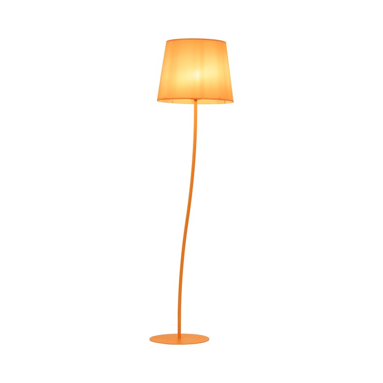 NICOLA ORANGE Lampa podłogowa 1 S 6644 TK Lighting Pomarańczowy Pomarańczowy