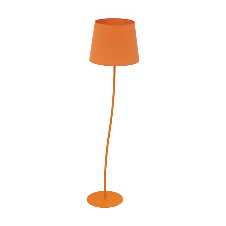 NICOLA ORANGE Lampa podłogowa 1 S 6644 TK Lighting Pomarańczowy Pomarańczowy
