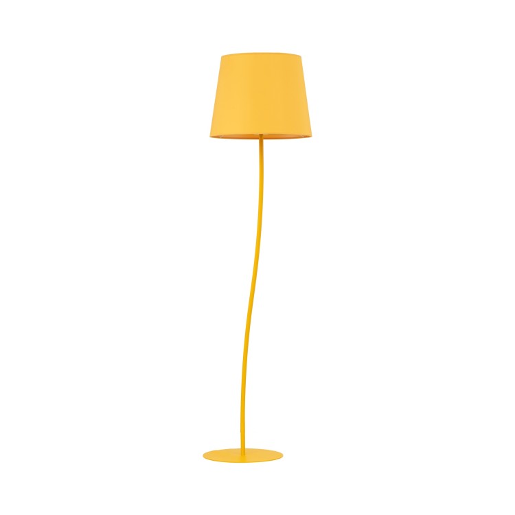 NICOLA YELLOW Lampa podłogowa 1 S 6645 TK Lighting Żółty Żółty