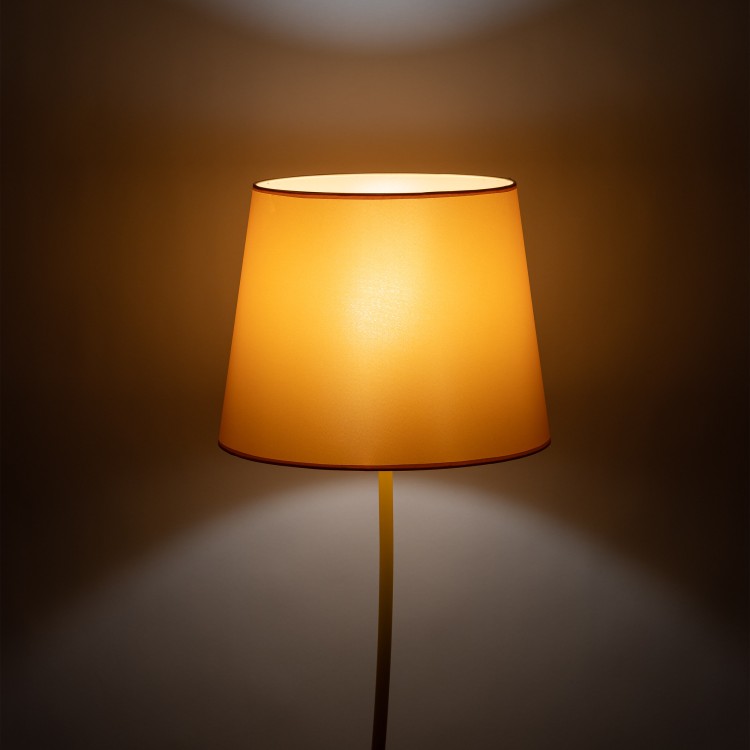NICOLA YELLOW Lampa podłogowa 1 S 6645 TK Lighting Żółty Żółty