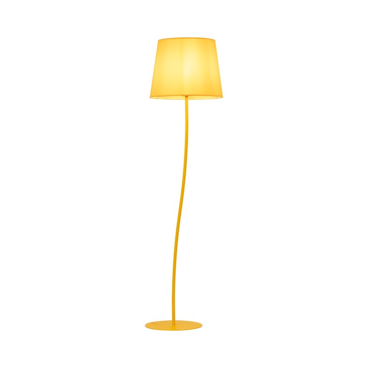 NICOLA YELLOW Lampa podłogowa 1 S 6645 TK Lighting Żółty Żółty