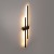 FLASH BLACK Kinkiet 2 LED 6626 TK Lighting Czarny Czarny