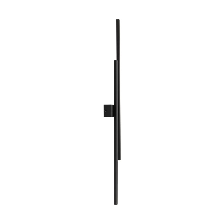 FLASH BLACK Kinkiet 2 LED 6626 TK Lighting Czarny Czarny