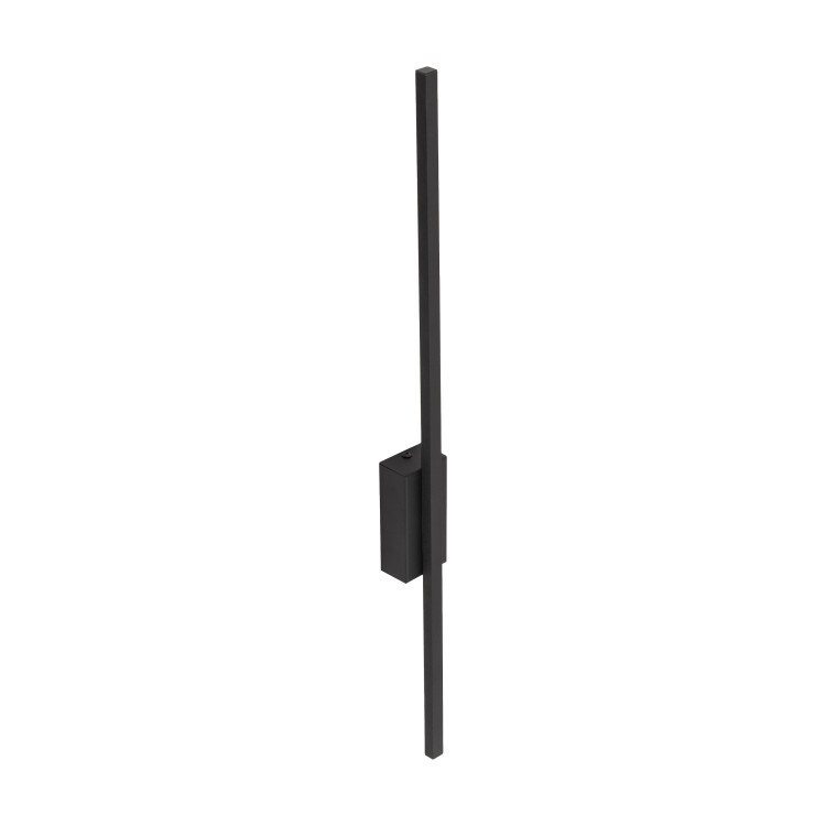 FLASH BLACK Kinkiet 1 LED M 6627 TK Lighting Czarny Czarny