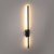 FLASH BLACK Kinkiet 1 LED M 6627 TK Lighting Czarny Czarny