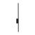 FLASH BLACK Kinkiet 1 LED M 6627 TK Lighting Czarny Czarny