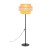 TRIO JUTA Lampa podłogowa 1 6451 TK Lighting Czarny Multikolor