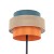 TRIO JUTA Lampa podłogowa 1 6452 TK Lighting Czarny Multikolor