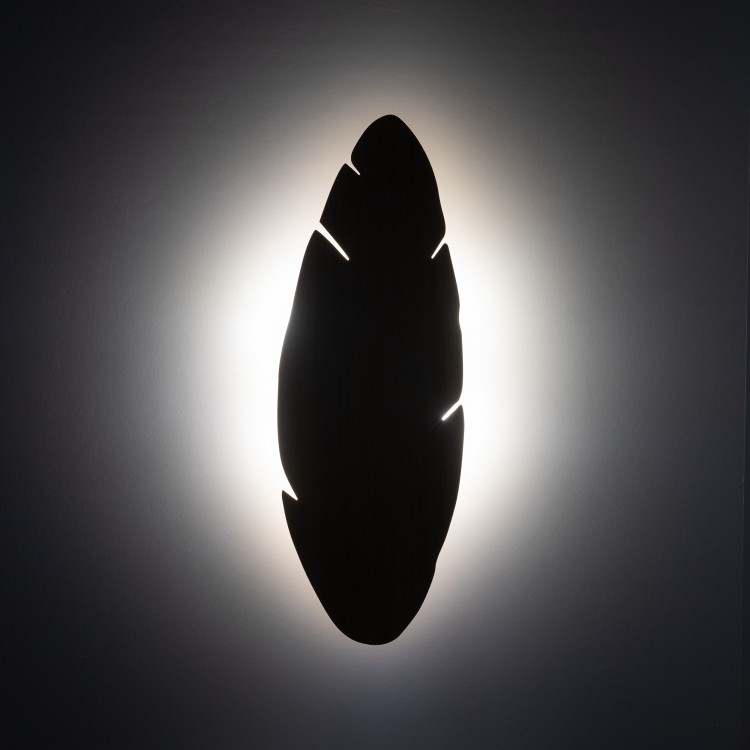 HOJA WOOD Kinkiet 4 5565 TK Lighting Orzech, Czarny Orzech